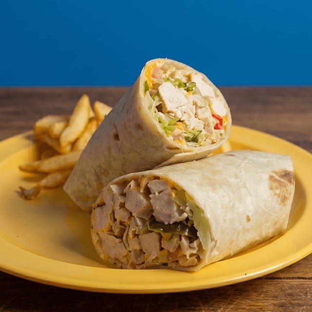 Fiesta Chicken Wrap.