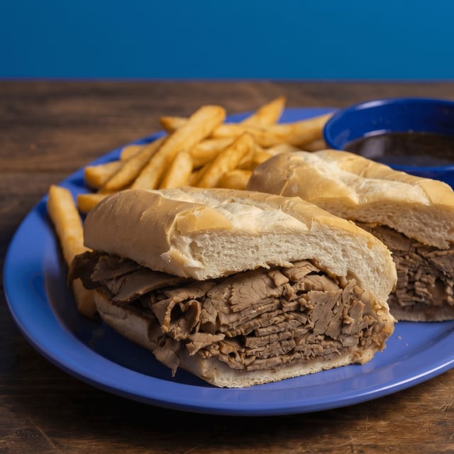 French Dip Sandwich.