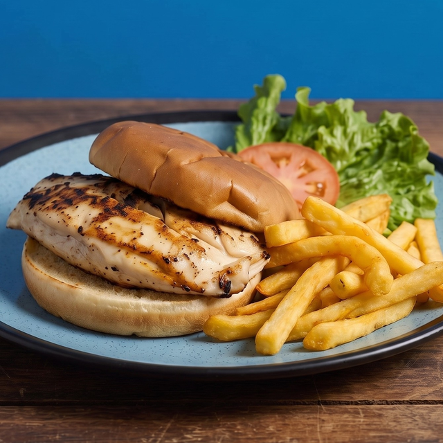 Grilled Chicken Breast Sandwich.