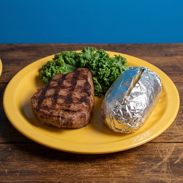 Filet Mignon Steak.