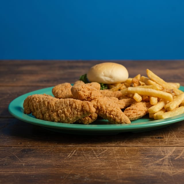 Chicken Strip Dinner.