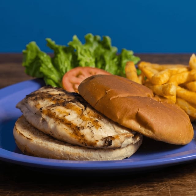 Grilled Chicken Breast Sandwich.