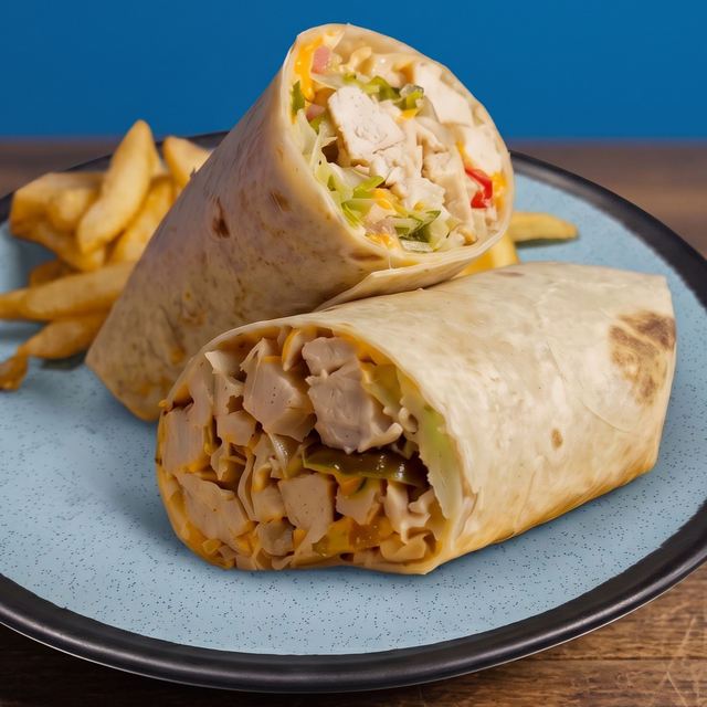 Fiesta Chicken Wrap.