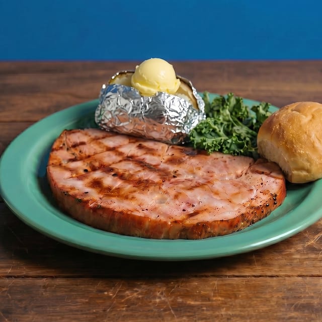 Ham Steak.