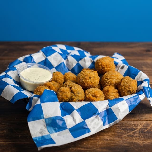 Breaded Mushrooms.