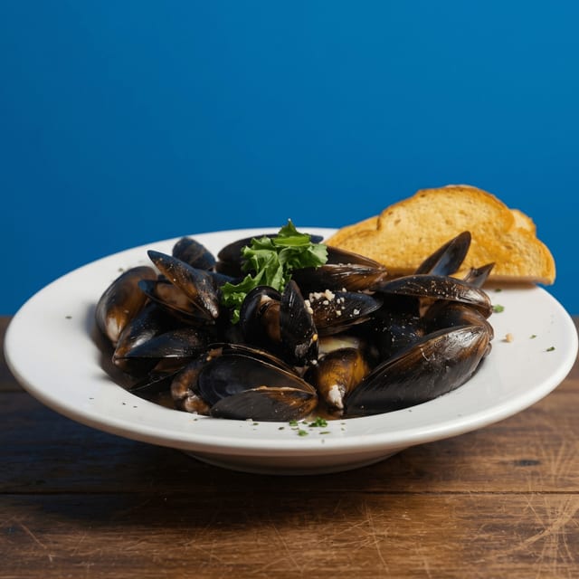 Mussels.